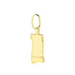 Histoire d'Or Pendentif Lamie Zodiaque Parchemin Or Jaune