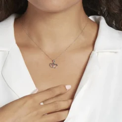 Pendentif Lehinaae Argent Blanc-Histoire d'Or