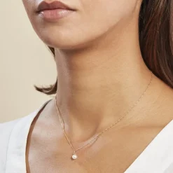 Pendentif Lenonie Or Jaune Perle De Culture-Histoire d'Or Hot