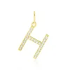Pendentif Lettre H Or Jaune Oxyde-Histoire d'Or Discount