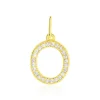 Pendentif Lettre O Or Jaune Oxyde-Histoire d'Or Clearance