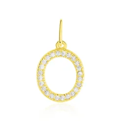 Pendentif Lettre O Or Jaune Oxyde-Histoire d'Or Clearance