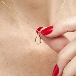 Pendentif Lettre O Or Jaune Oxyde-Histoire d'Or Clearance