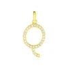 Pendentif Lettre Q Or Jaune Oxyde-Histoire d'Or Sale