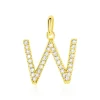 Pendentif Lettre W Or Jaune Oxyde-Histoire d'Or Outlet