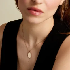 Histoire d'Or Pendentif Linette Plaque Or Doré