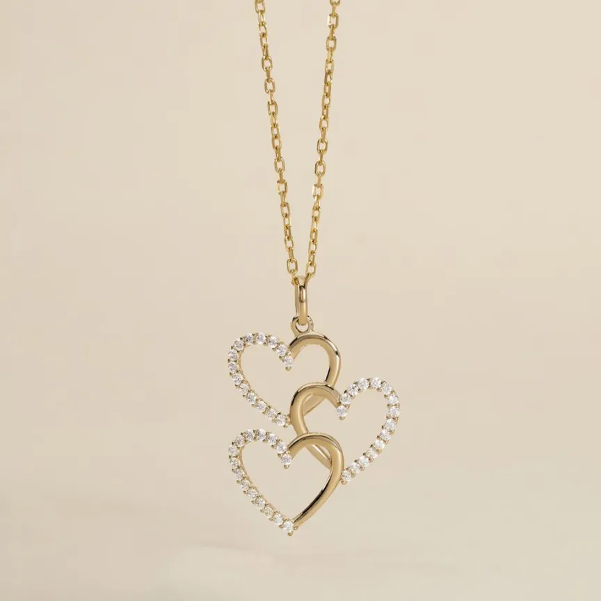 Pendentif Lovely Or Jaune Oxyde De Zirconium-Histoire d'Or Sale