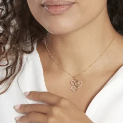 Pendentif Lovely Or Jaune Oxyde De Zirconium-Histoire d'Or Sale