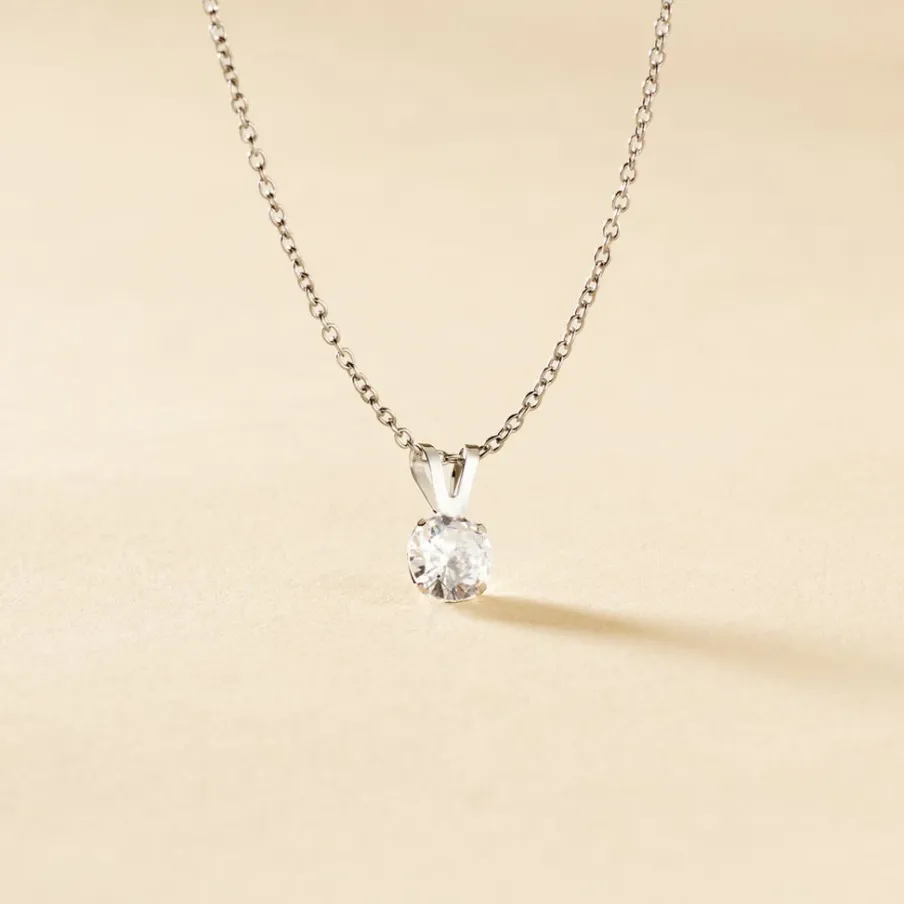 Histoire d'Or Pendentif Mabila De Zirconium