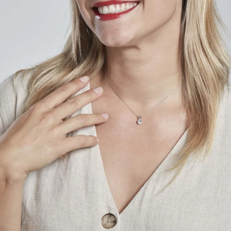 Histoire d'Or Pendentif Mabila De Zirconium