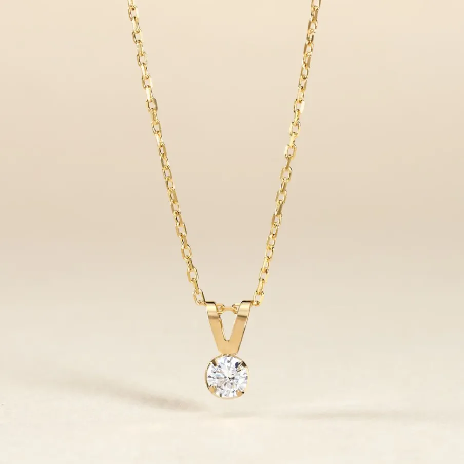 Histoire d'Or Pendentif Mabila De Zirconium