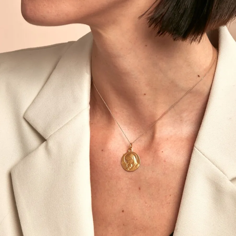 Histoire d'Or Pendentif Marie Or Jaune