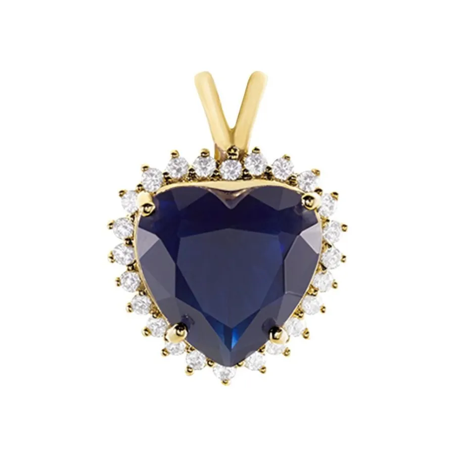 Histoire d'Or Pendentif Nelsa Plaqué Or Jaune Oxyde De Zirconium