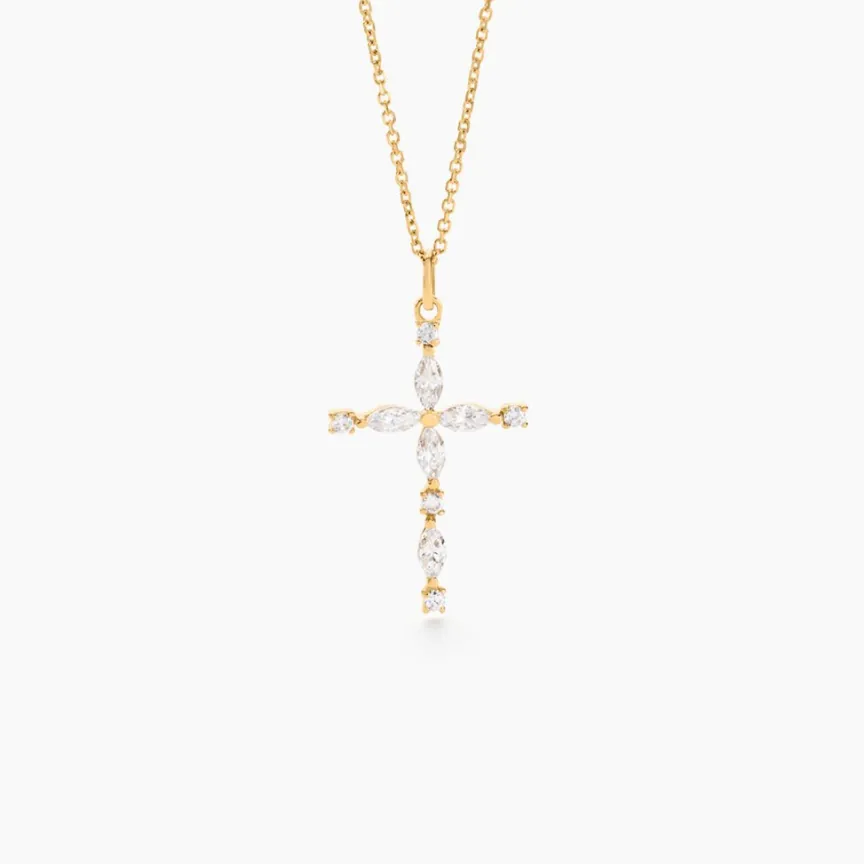 Pendentif Nioclas Or Jaune Oxyde De Zirconium-Histoire d'Or Online