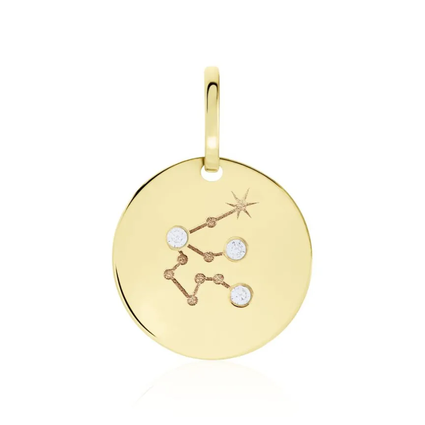 Pendentif Or Jaune Astraea Oxyde De Zirconium-Histoire d'Or Outlet