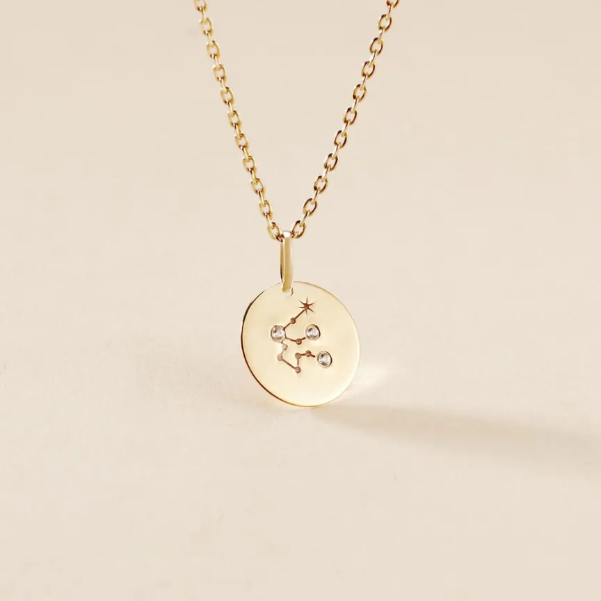 Pendentif Or Jaune Astraea Oxyde De Zirconium-Histoire d'Or Outlet