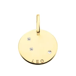 Histoire d'Or Pendentif Or Jaune Astraea Oxyde De Zirconium