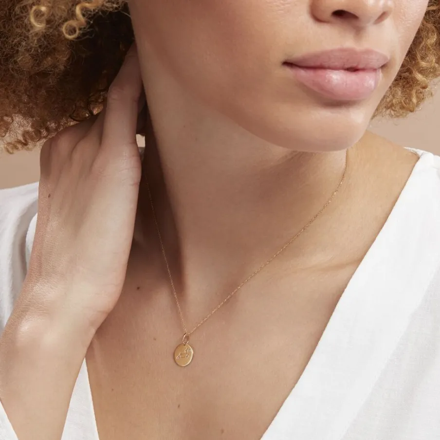 Histoire d'Or Pendentif Or Jaune Astraea Oxyde De Zirconium