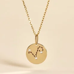 Pendentif Or Jaune Astraea Oxyde De Zirconium-Histoire d'Or Online