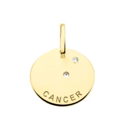 Pendentif Or Jaune Astraea Oxyde De Zirconium-Histoire d'Or Hot