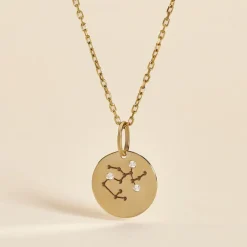 Pendentif Or Jaune Astraea Oxyde De Zirconium-Histoire d'Or Best