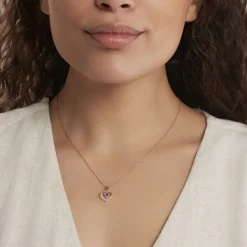 Histoire d'Or Pendentif Or Jaune Gurvan Amethyste