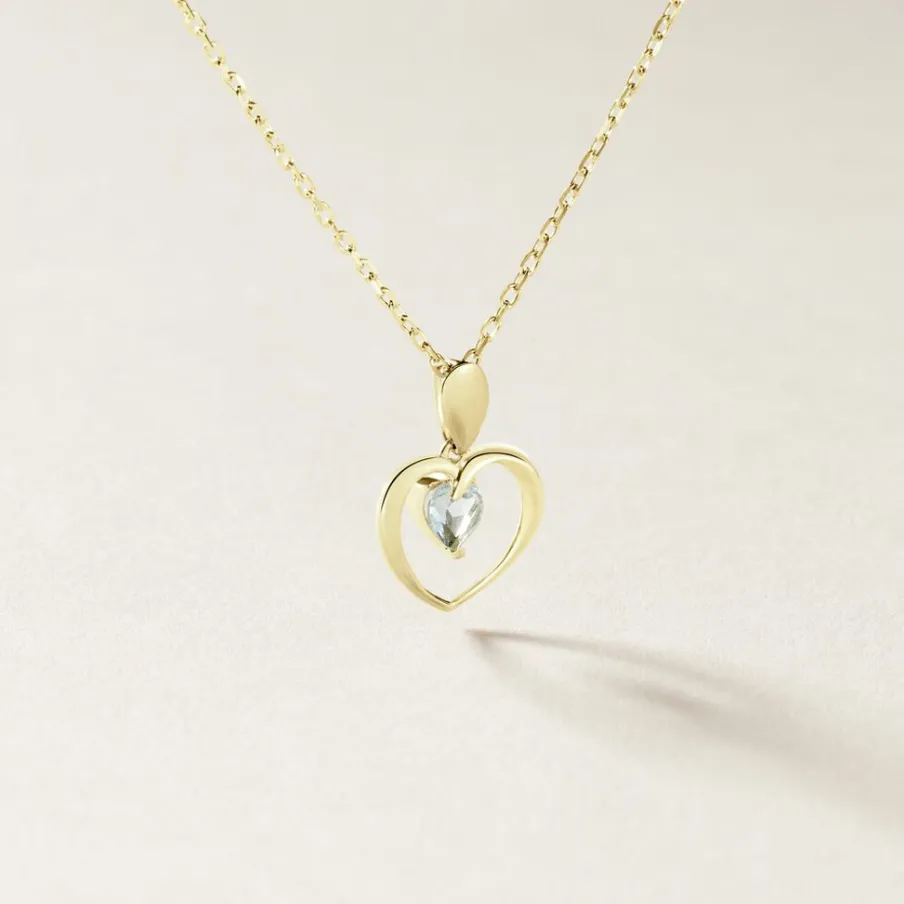 Histoire d'Or Pendentif Or Jaune Gurvan Topaze