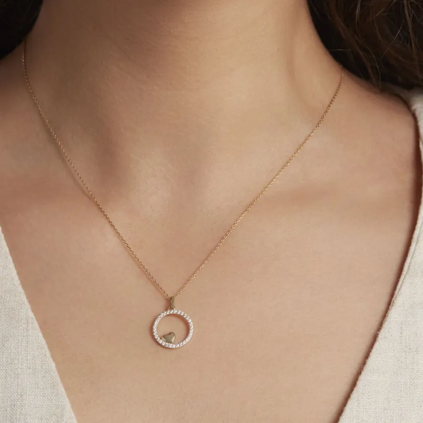 Pendentif Or Jaune Roman Oxyde-Histoire d'Or Best