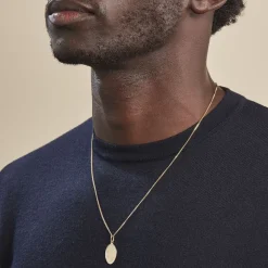 Histoire d'Or Pendentif Or Jaune Vierge A L'enfant