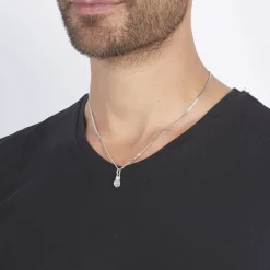 Pendentif Oskar Argent Blanc-Histoire d'Or Best