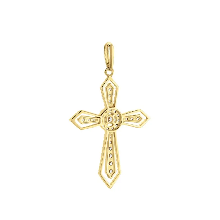 Histoire d'Or Pendentif Phrixus Or Jaune Oxyde De Zirconium