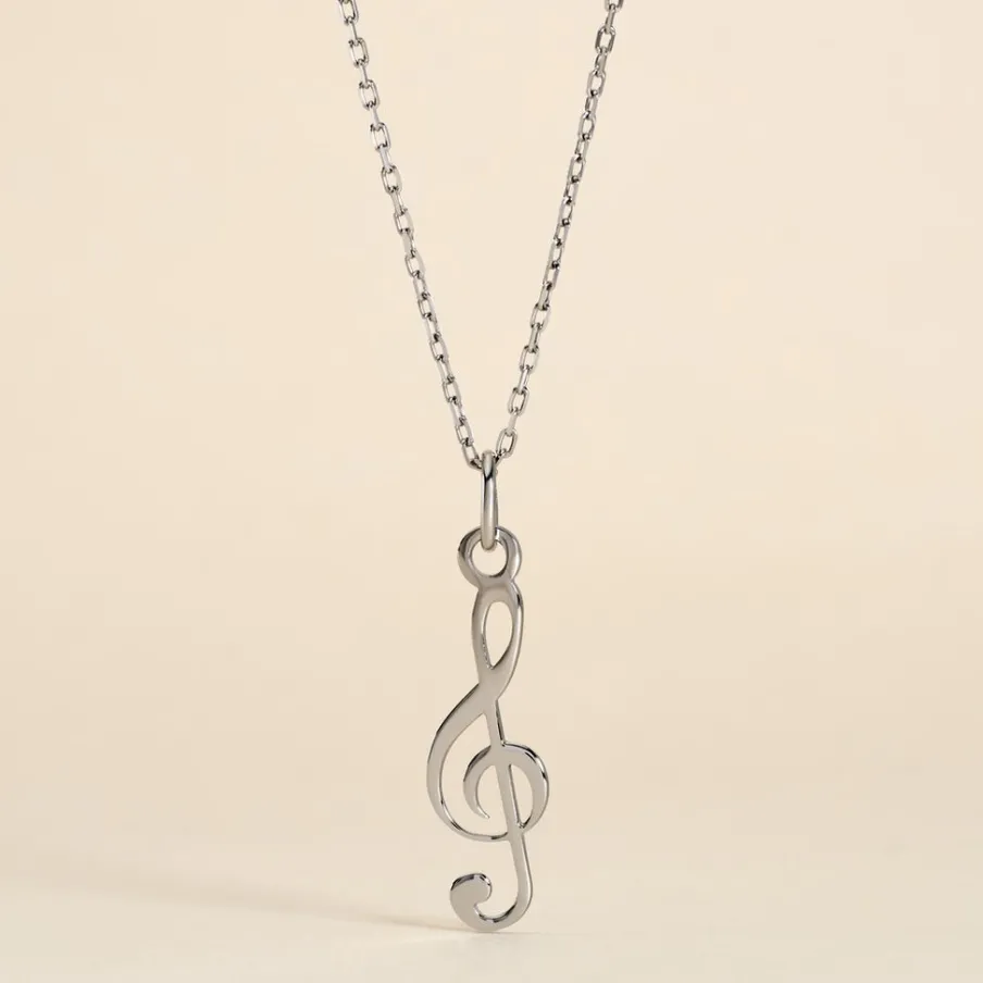 Histoire d'Or Pendentif Pio Argent Blanc