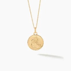 Pendentif Saint Christophe Diamante Or Jaune-Histoire d'Or Outlet