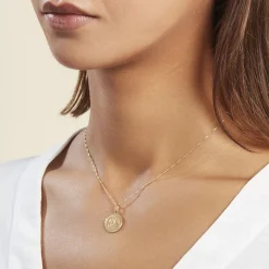 Pendentif Saint Christophe Diamante Or Jaune-Histoire d'Or Outlet