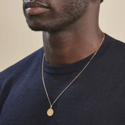 Pendentif Saint Christophe Diamante Or Jaune-Histoire d'Or Outlet