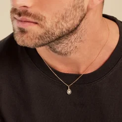 Histoire d'Or Pendentif Santos Or Jaune