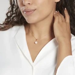 Pendentif Sibylle Or Jaune Perle De Culture-Histoire d'Or Clearance