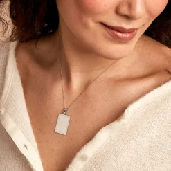 Pendentif Sirona Plaque Or Jaune-Histoire d'Or Best