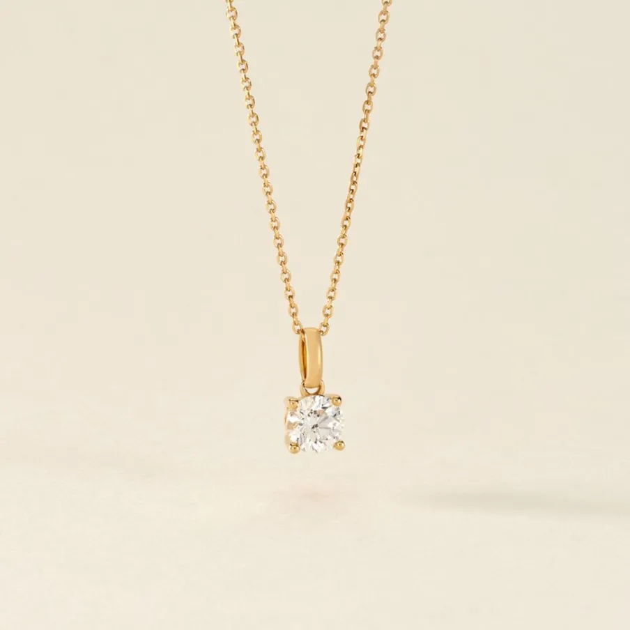 Histoire d'Or Pendentif Solitaire Aphrodite