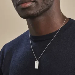 Pendentif Tao Argent Blanc-Histoire d'Or Discount