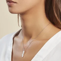 Pendentif Thea Argent Blanc-Histoire d'Or Best