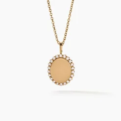 Histoire d'Or Pendentif Tissem Plaqué Or Doré Oxyde De Zirconium