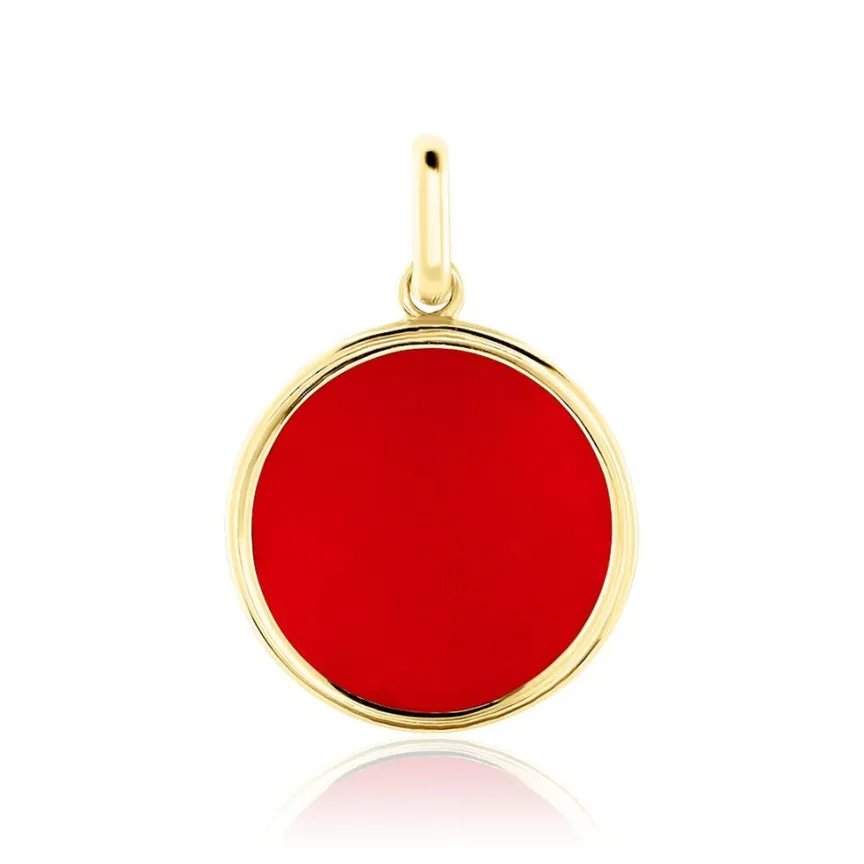 Pendentif Ultane Or Jaune Corail-Histoire d'Or Hot