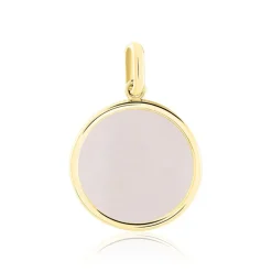 Histoire d'Or Pendentif Ultane Or Jaune Calcédoine