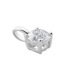 Pendentif Victoria Or Blanc Diamant-Histoire d'Or Outlet