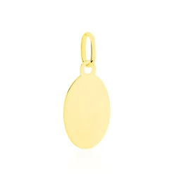 Pendentif Vierge Ovale Or Bicolore-Histoire d'Or