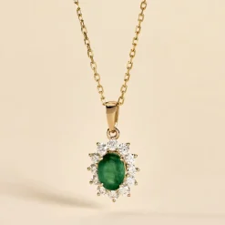 Histoire d'Or Pendentif Vladimir Or Jaune Rubis Diamants