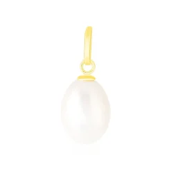 Histoire d'Or Pendentif Yoela Or Jaune Perle De Culture