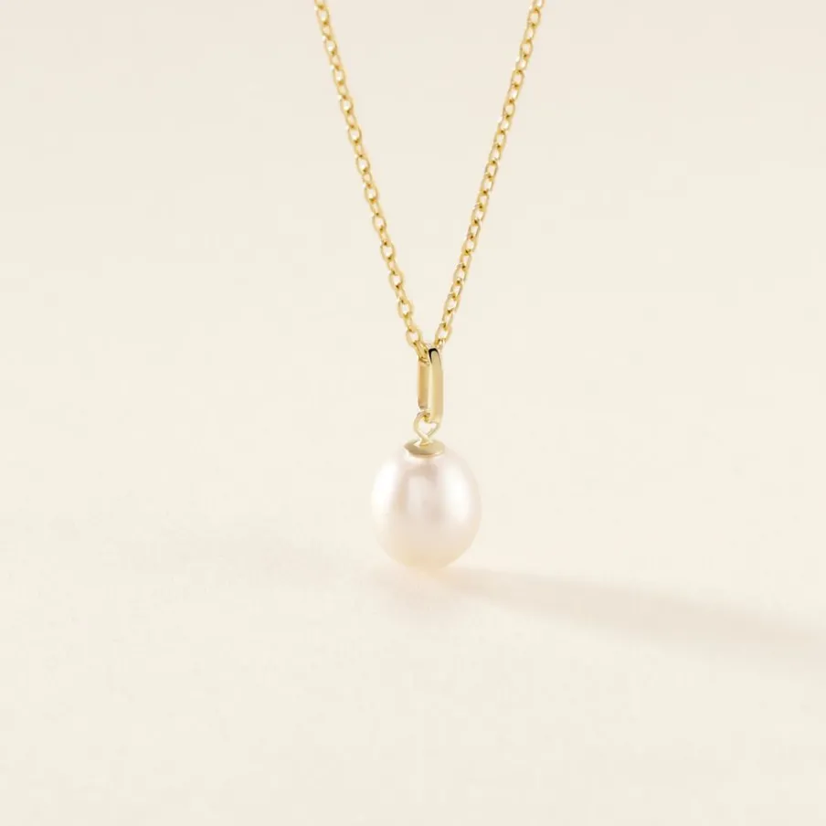 Histoire d'Or Pendentif Yoela Or Jaune Perle De Culture