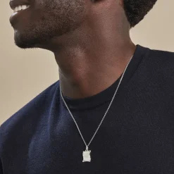 Pendentif Zodiaque Parchemin Argent Blanc-Histoire d'Or Online